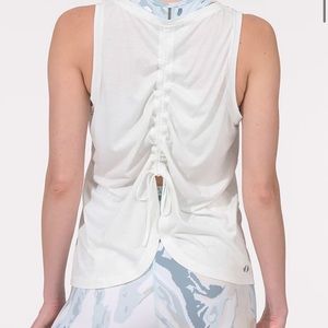 Thrive societe ruched back tank